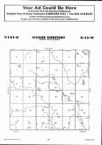  Weimer Township Directory Map, Barnes County 2007